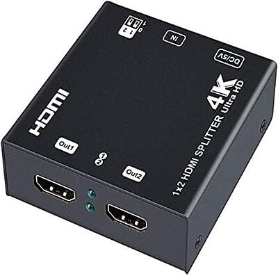 HDMI Splitter 1 in 2 Out 4K