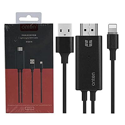 Lightning To HDMI Cable For Apple iPhone iPad