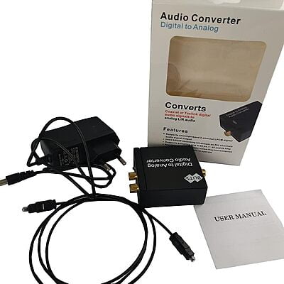 Digital To Analog Audio Converter