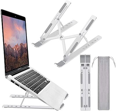 Desktop Aluminum Foldable Adjustable Laptop Stand