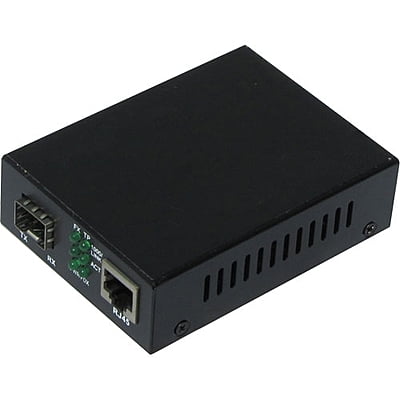 SFP Fiber media Converter to RJ45 Gigabit Media Converter