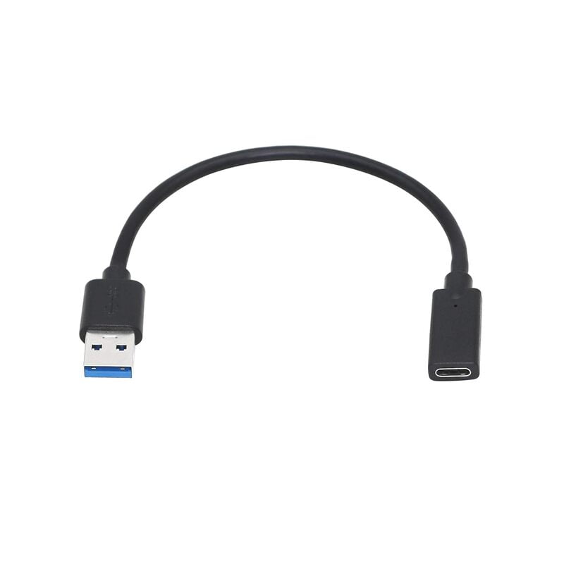 15cm 5.9inch USB 3.0 Type C Female to USB 3.0 Type A Male Data and Charge Extension Cable 15cm 5.9inch USB 3.0 Type C Female to USB 3.0 Type A Male Data and Charge Extension Cable