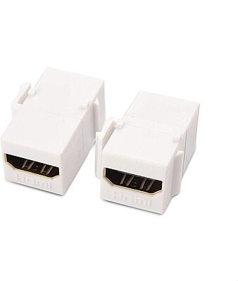 2-Pack 4K HDMI Keystone Jack Insert with 4K 60Hz (Keystone HDMI