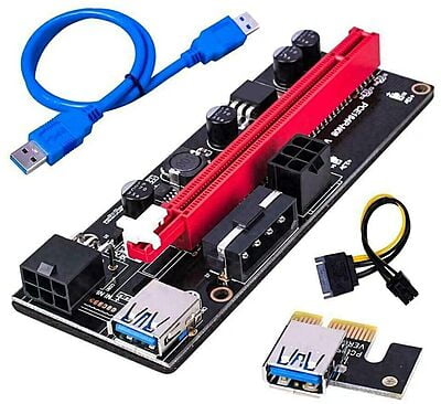 PCI-E Riser 009S GPU Riser Adapter Card