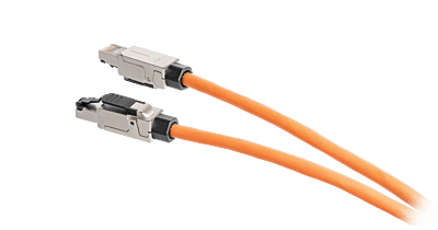 CAT6A FTP Plug 90 Degree